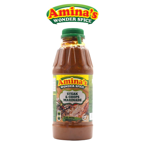 Steak and Chops Marinade - Worldwide Foods - Amina's Spice - Grilling, BBQ and Roasting