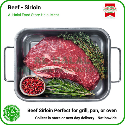Beef Sirloin Selection – HMC Worldwide Foods Halal Meat