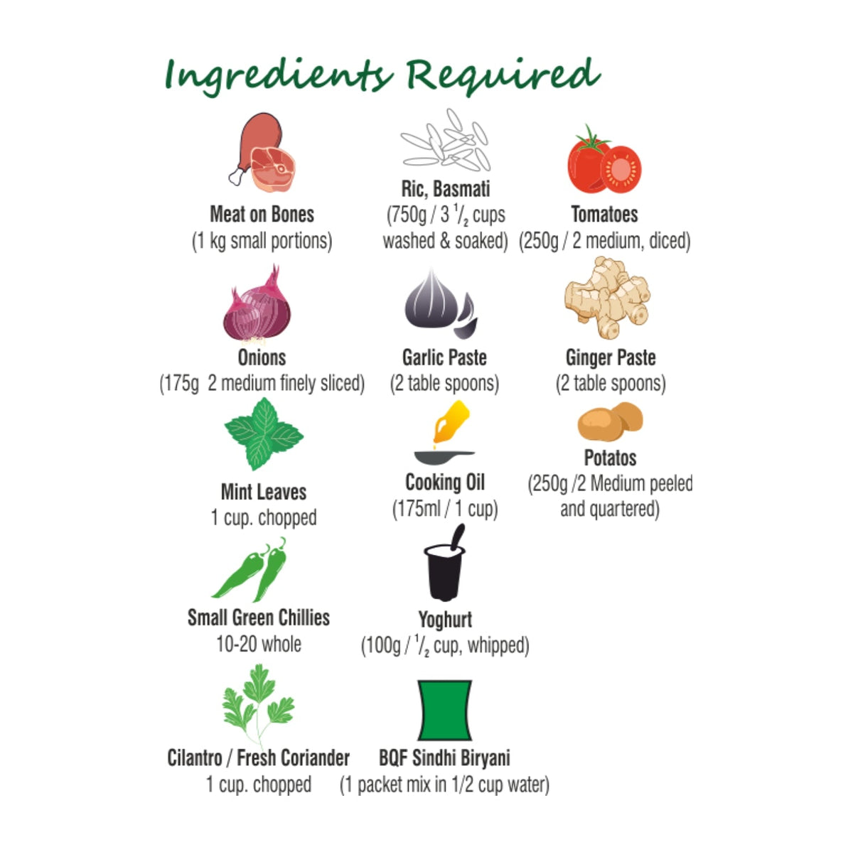 BQF Biryani Mix – Worldwide Foods