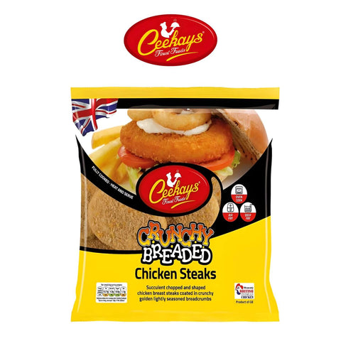 Halal Crunchy Breaded Chicken Steak - Worldwide Foods - Ceekay