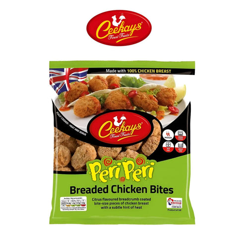 Halal Peri Breaded Chicken Bites - Worldwide Foods - Ceekay