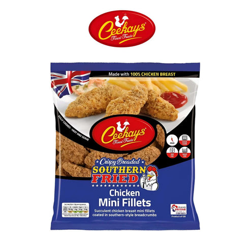 Halal Southern Fried Chicken Mini Fillets - Worldwide Foods - Ceekay