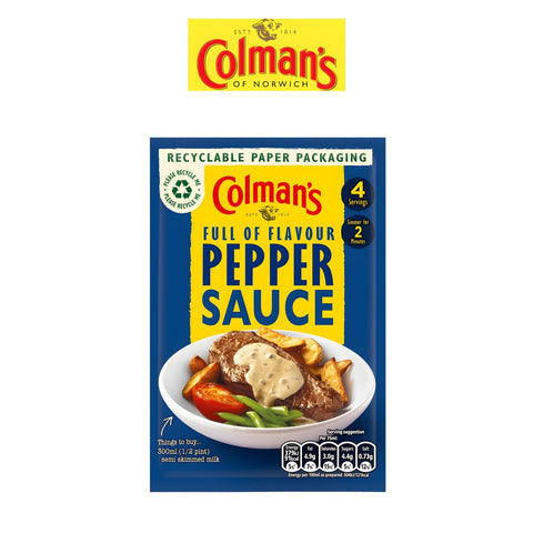 Pepper Sauce - Worldwide Foods - Colman's