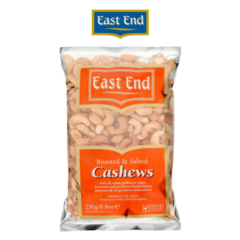 East End-CASHEW-ROASTED-10-X-250G