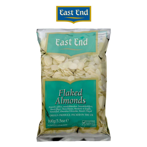 East End-FLAKED-ALMONDS-20PCX100GM