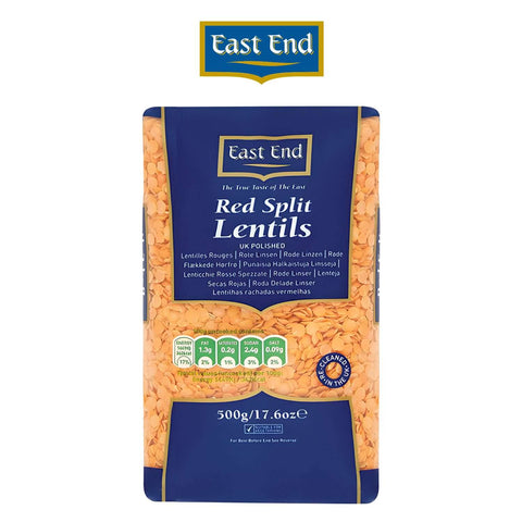 Red Split Lentils - Worldwide Foods - East End - East End - Worldwide Foods