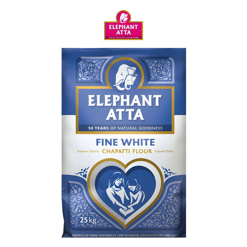 Elephant Atta White - 25kg