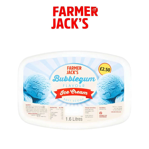 Worldwide Foods Farmer Jack's Bubblegum Ice Cream