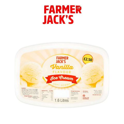 Worldwide Foods Farmer Jack's Vanilla Ice Cream