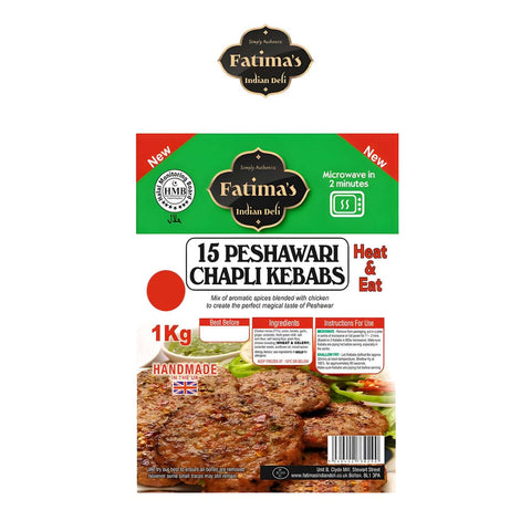 Worldwide Foods Fatima's Indian Deli Peshwari Chapli Kebabs