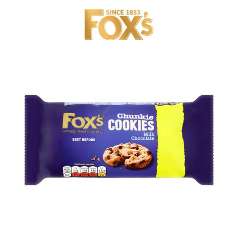 Fox's Chunkie Cookies Milk Chocolate - Fox's - Worldwide Foods