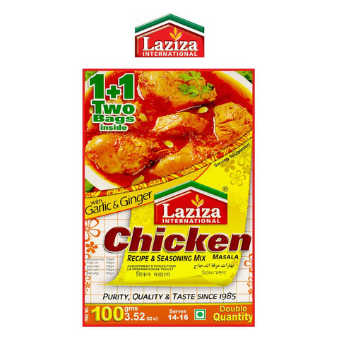 Chicken Seasoning Masala - Worldwide Foods - Laziza