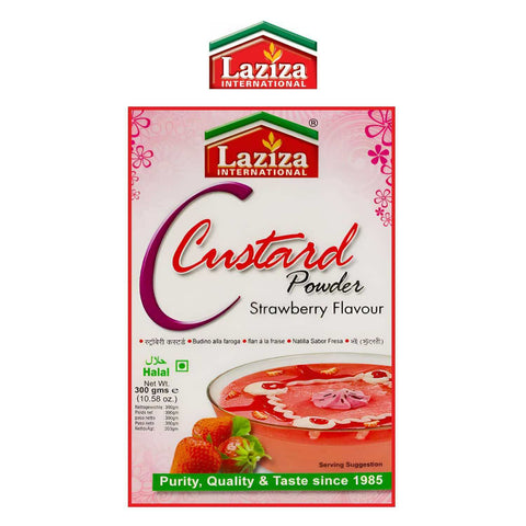 Laziza Custard Strawberry - Recipe Mix