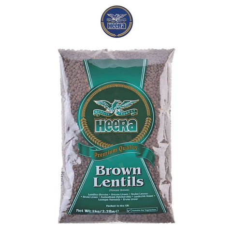Brown Lentils - Worldwide Foods - Heera - Heera - Worldwide Foods