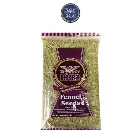 Fennel Seeds (100g) - Worldwide Foods - Heera