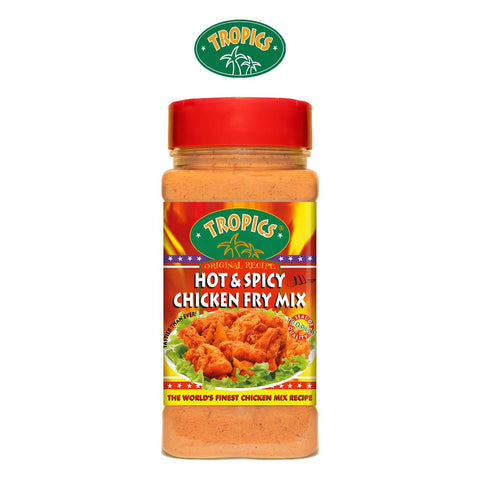 Worldwide Foods - Tropics Hot and Spicy Chicken Fry Mix 300g