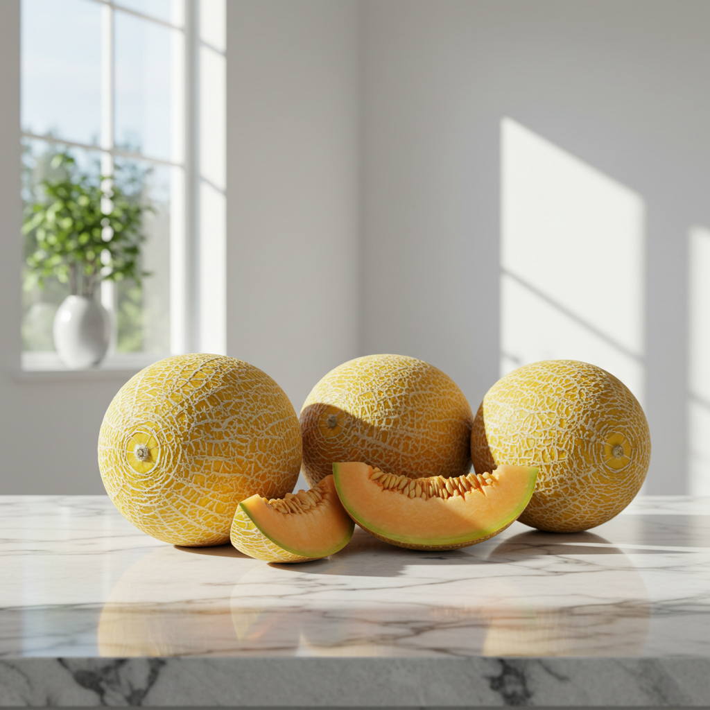 Melon - Cantaloupe - Sweet, Juicy, and Packed with Summer Flavour - Worldwide Foods