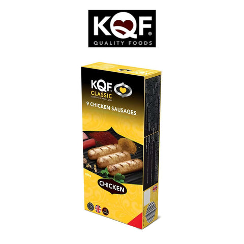 Worldwide Foods KQF Classic Chicken 9 Sausages with herbs Spice - Halal