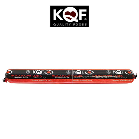 Worldwide Foods KQF Beef Masala Polony 300g - Halal - Worldwide Foods