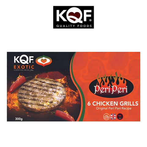 Worldwide Foods KQF Peri Chicken 6 Burger - Halal