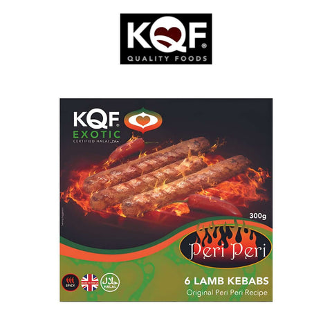 Worldwide Foods KQF Peri Lamb 6 Kebabs - Halal