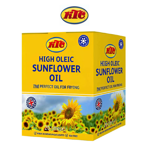 KTC High Oleic Sunflower Oil 20L