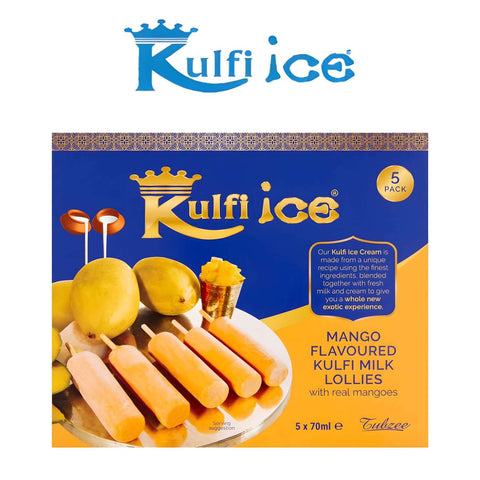 Worldwide Foods Kulfi Ice Mango Flavoured Kulfi Milk Lollies