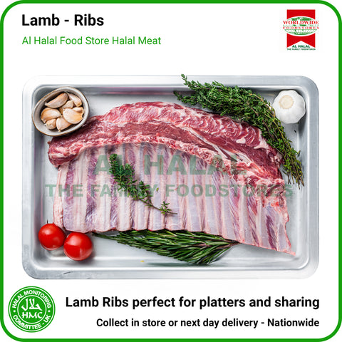 Lamb Ribs Selection - HMC Worldwide Foods Halal Meat