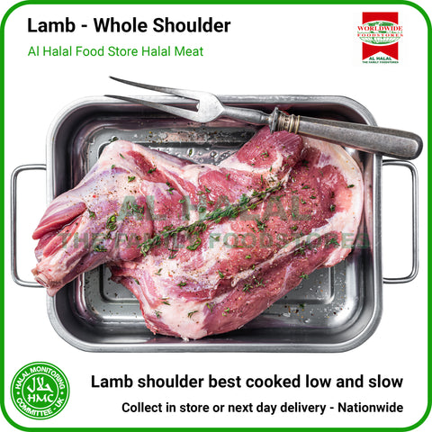 Lamb Whole Shoulder Selection - HMC Worldwide Foods Halal Meat