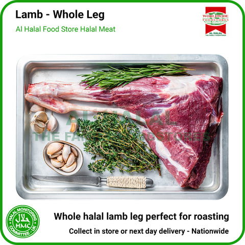 Lamb leg Selection - HMC Worldwide Foods Halal Meat