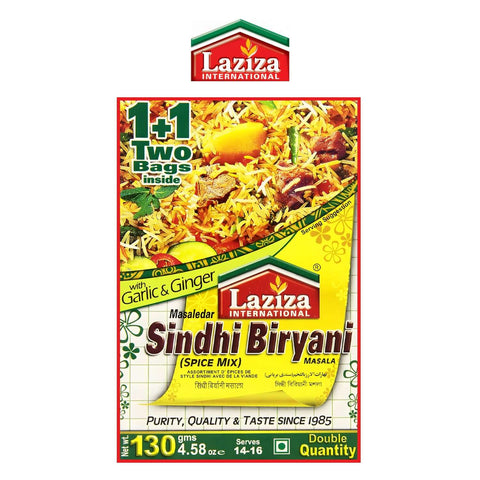Worldwide Foods Laziza Sindhi Biryani Masala 100g - Laziza - Worldwide Foods