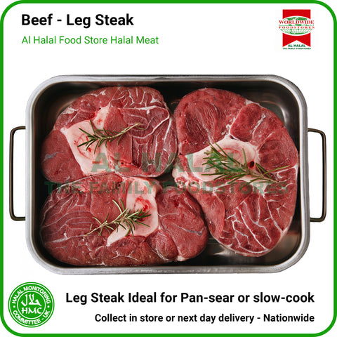 Beef Leg Steak – HMC Worldwide Foods Halal Meat