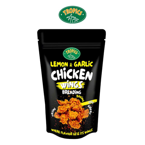 Worldwide Foods - Tropics Lemon-Garlic Chicken Wings Pouch 300g