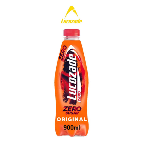 Lucozade Energy Zero Sugar Drink Original 900ml - Lucozade - Worldwide Foods