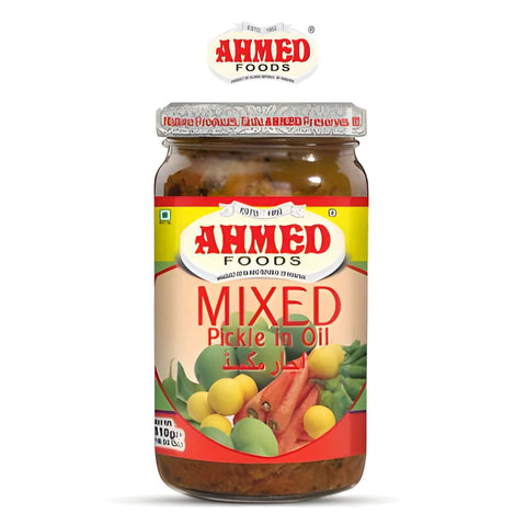 Garlic Pickle in Oil - Worldwide Foods - Ahmed - Worldwide Foods
