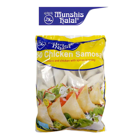 Worldwide Foods Munshis Halal 50 Chicken Samosas