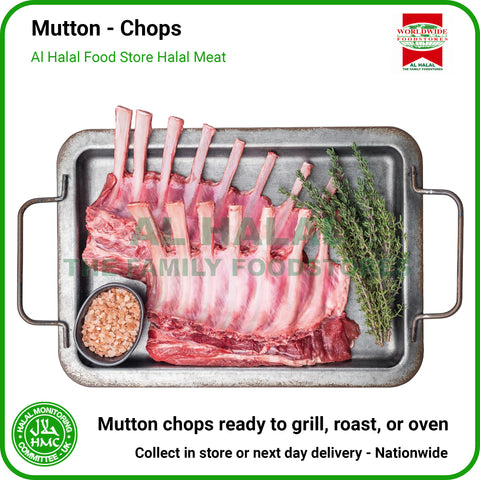 Mutton Chops - HMC Worldwide Foods Halal Meat