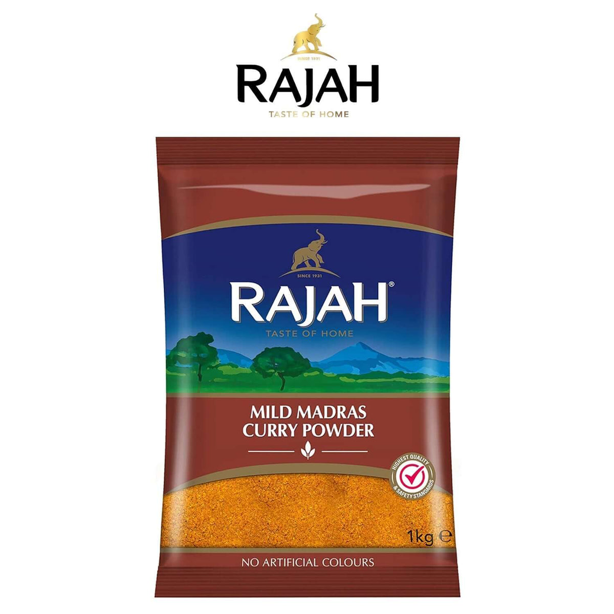 Mild Madras Curry Powder 1kg - Rajah