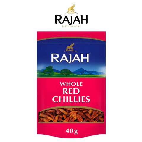 Whole Red Chillies - Worldwide Foods - Rajah