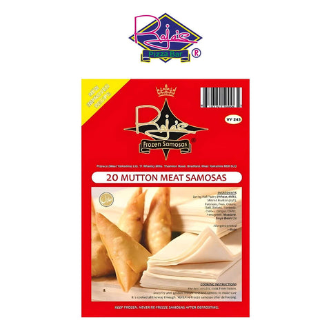 Worldwide Foods Rajas 20 Halal Mutton Meat Samosas