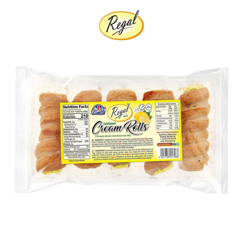Lemon Cream Rolls 5pcs - Regal Bakery