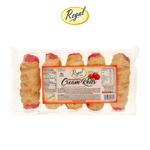 Strawberry Cream Rolls 5pcs - Regal Bakery