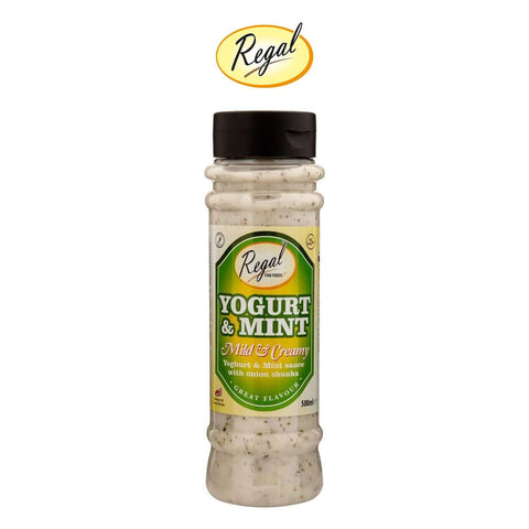 Yogurt and Mint Sauce - Worldwide Foods - Regal - 500ml Bottle