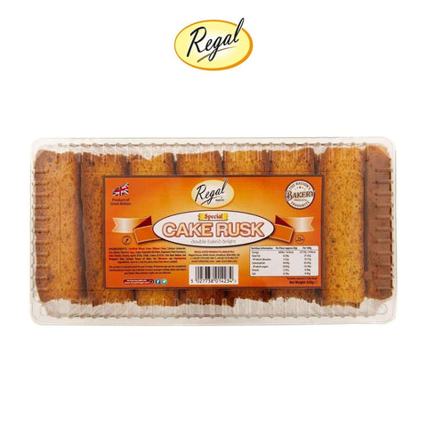 Special Cake Rusk Tray 21pc - Regal Bakery