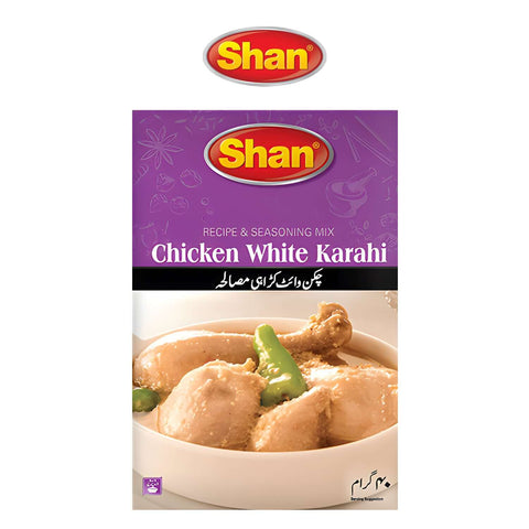 Shan Recipe & Seasoning Mix - Chicken White Karahi - Shan - Worldwide Foods
