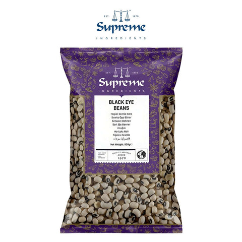 Supreme Black Eye Beans 500g