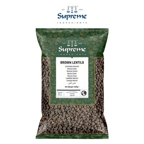 Supreme Brown Lentils 500g