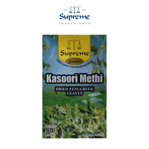 Supreme Kasoori Methi Dried Fenugreek Leaves – 50g