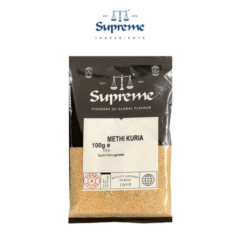 Supreme Methi Kuria Split Fenugreek, 100g