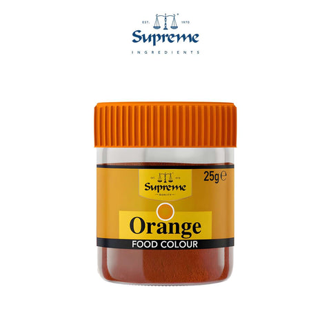 Supreme Orange Food Colouring 25g